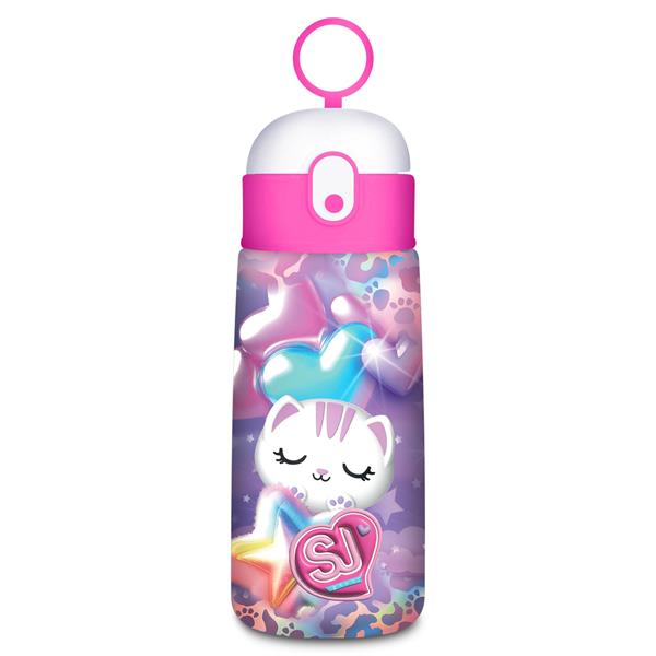 Borraccia Con Cannuccia Sj Gang Girl Cat