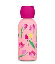 Bottle Con Tappo Sagomato 500Ml Fiori Cartomania Chill & Ref