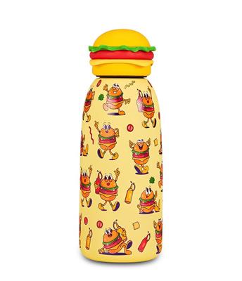 Bottle Con Tappo Sagomato 500Ml Food Cartomania Chill & Refi