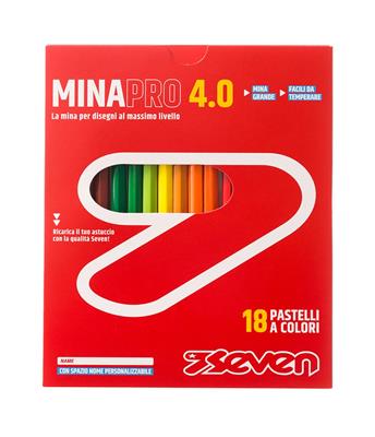 Pastelli Minapro 4.0 - Scatola 18 Pz Seven