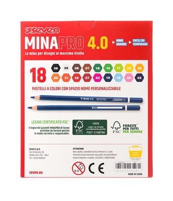 Pastelli Minapro 4.0 - Scatola 18 Pz Seven