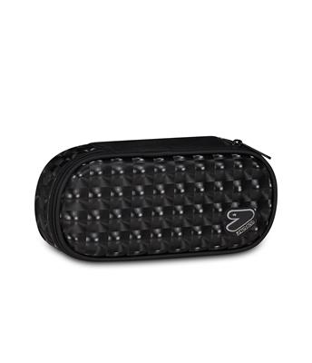 Astuccio Pencil Bag Round Plus Seven Blackolograph