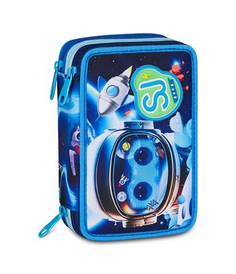 Astuccio 3 Zip Sj Gang Space Led Boy