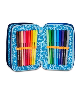 Astuccio 3 Zip Sj Gang Space Led Boy
