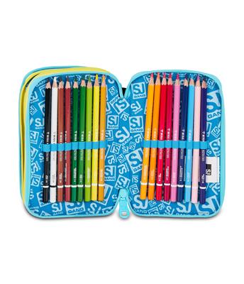 Astuccio 3 Zip Sj Gang Metal Dragon Boy