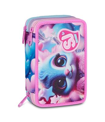 Astuccio 3 Zip Sj Gang Magical Fantasy Girl