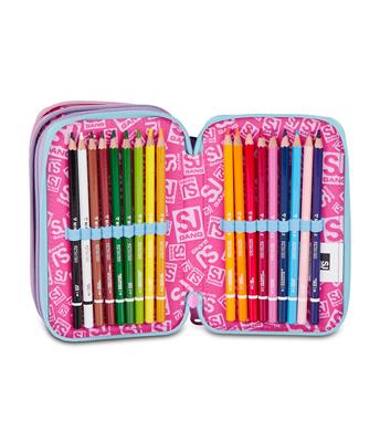 Astuccio 3 Zip Sj Gang Magical Fantasy Girl