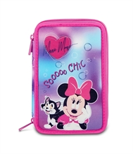 Astuccio 3 Zip Minnie Chic Touch