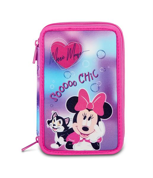 Astuccio 3 Zip Minnie Chic Touch