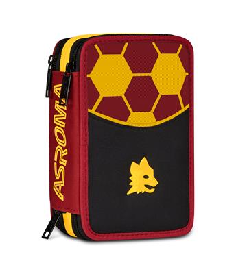Astuccio 3 Zip Roma Lupetto School