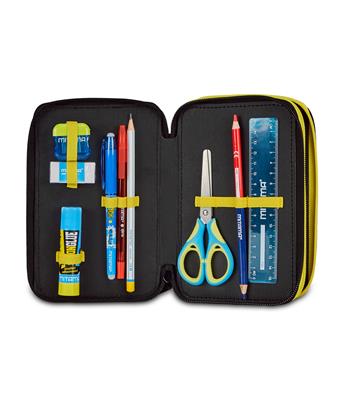 Astuccio 3 Zip Roma Lupetto School