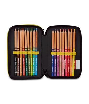 Astuccio 3 Zip Roma Lupetto School