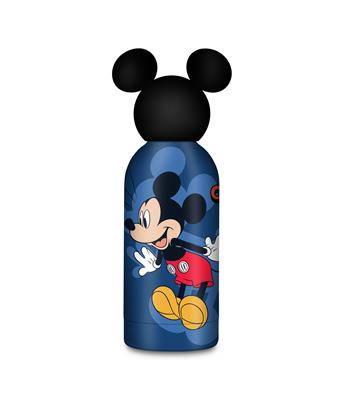 Borraccia Con Tappo Sagomato Mickey Mouse