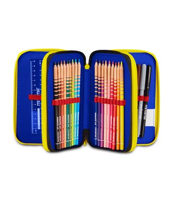 Astuccio 3 Zip Sonic The Hedgehog Hedgehog Speed