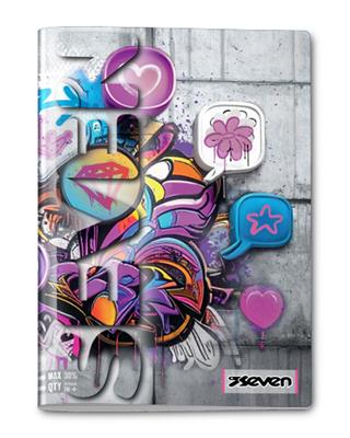 Quaderno A4 Maxi 96/100 Cartotecnica Girl Quadri Senza Margini