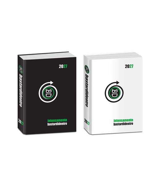 Diario Standard 16Mesi Classic Bastardidentro Agenda Intensament