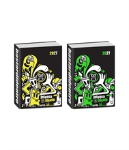 Diario Standard 16Mesi Superspecial Fluo Bastardidentro Agenda I