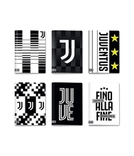 Quaderno A4 Maxi 96/100 Juventus Quadri Con Margini