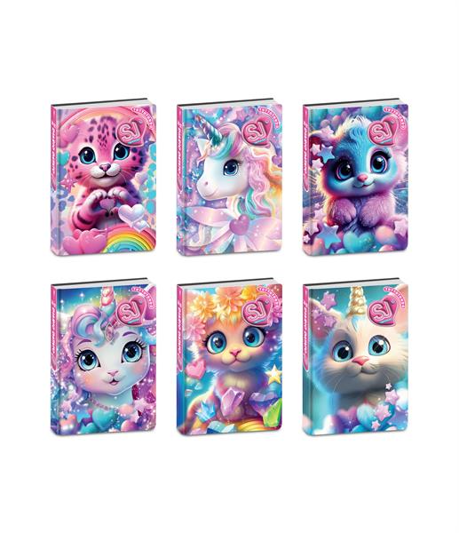 Diario Agenda 10Mesi Datato Sj Gang Cartotecnica Animali Girl