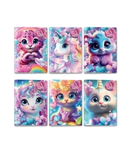 Quaderno A4 Maxi 96/100 Sj Gang Cartotecnica Animali Girl Quadre