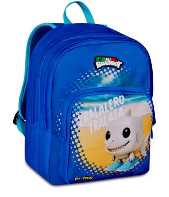 Zaino Scuola Tralalero Tralala Skifidol Italian Brainrot
