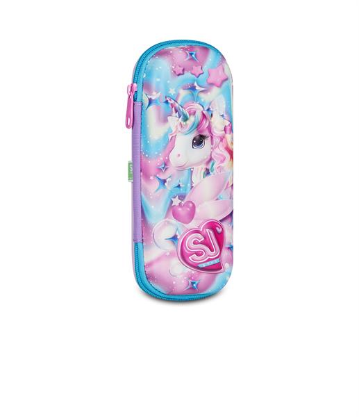 Astuccio Bustina 3D Sj Gang Glow Led Unicorn Girl