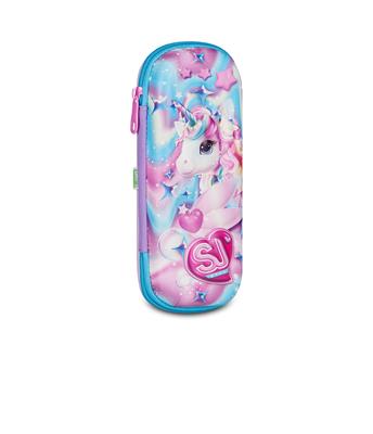 Astuccio Bustina 3D Sj Gang Glow Led Unicorn Girl