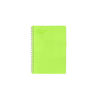 Quaderno Spiralato A5 120/80 Colour Code Fluocode Rigo Senza Mar