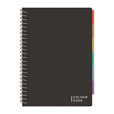 Quaderno Maxi Spiralato Ppl Con Divisori Colour Code Ppl Project