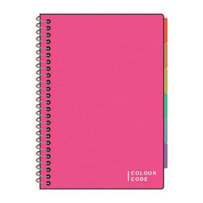 Quaderno Maxi Spiralato Ppl Con Divisori Colour Code Ppl Project
