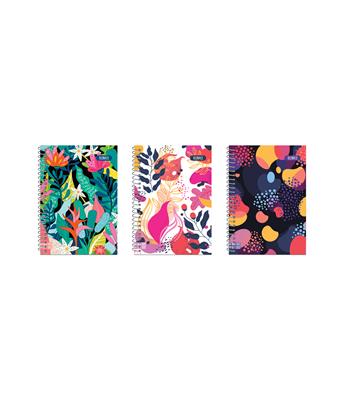Quaderno Spiral Maxi 160/80 Teenace Girl Mood Quadri Senza Margi