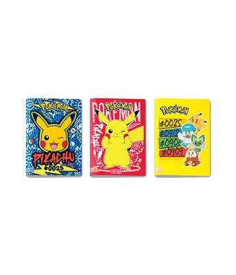 Quaderno A4 Maxi 96/100 Pokémon Quadri Con Margini