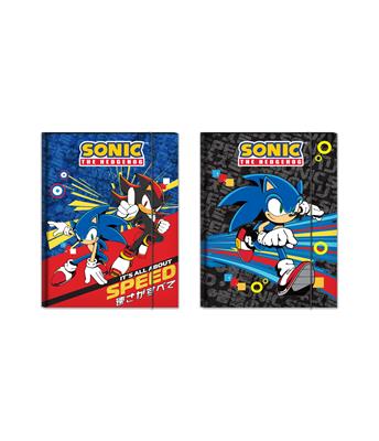 Cartellina Con Elastico Dorso 1cm Sonic The Hedgehog