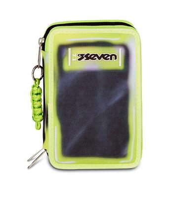 Astuccio 3 Zip Seven Shadows Of Color Lime Punch
