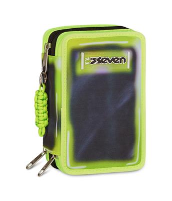 Astuccio 3 Zip Seven Shadows Of Color Lime Punch