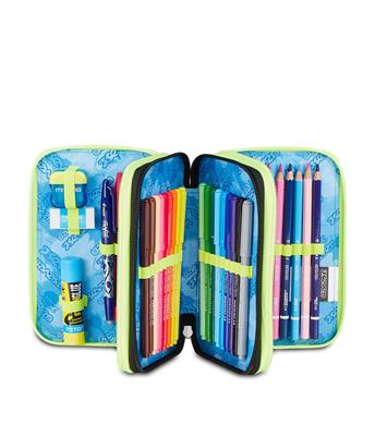 Astuccio 3 Zip Seven Shadows Of Color Lime Punch