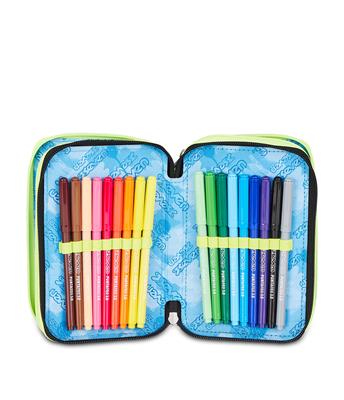 Astuccio 3 Zip Seven Shadows Of Color Lime Punch