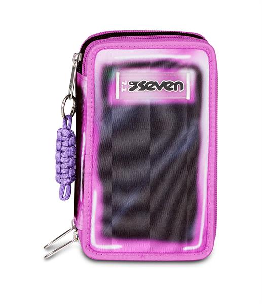Astuccio 3 Zip Seven Shadows Of Color Light Purplight Purple