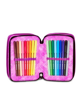 Astuccio 3 Zip Seven Shadows Of Color Light Purplight Purple