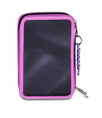 Astuccio 3 Zip Seven Shadows Of Color Light Purplight Purple