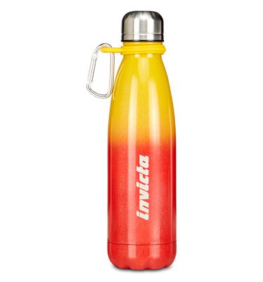 Bottle Shine Invicta Borracce Orange Iridescente Glitter