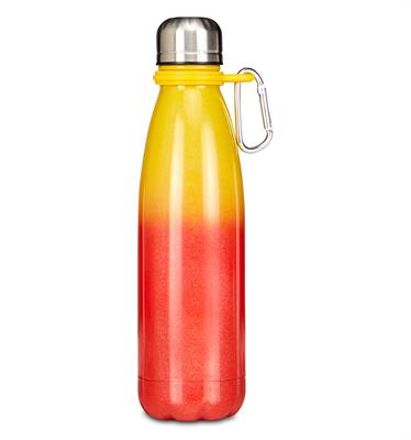 Bottle Shine Invicta Borracce Orange Iridescente Glitter