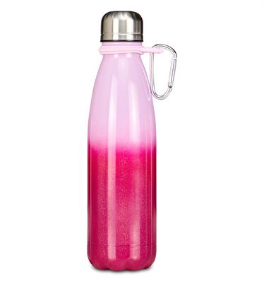 Bottle Shine Invicta Borracce Pink Iridescente Glitter