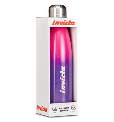 Bottle Shine Invicta Borracce Violet Iridescente Glitter