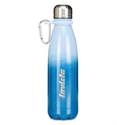 Bottle Shine Invicta Borracce Blue Iridescente Glitter