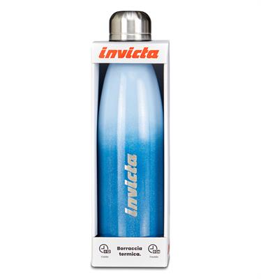 Bottle Shine Invicta Borracce Blue Iridescente Glitter