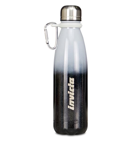 Bottle Shine Invicta Borracce Jet Black Iridescente Glitter