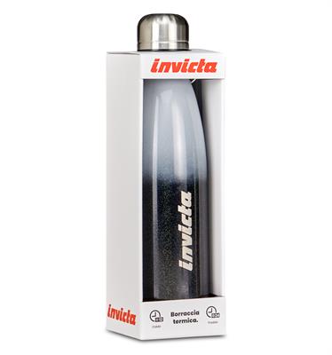 Bottle Shine Invicta Borracce Jet Black Iridescente Glitter