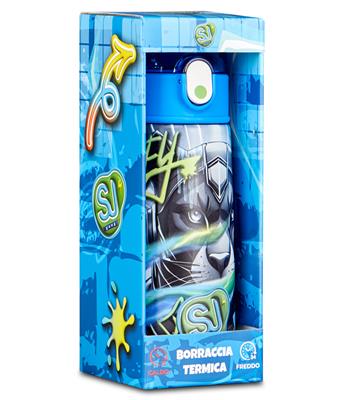 Borraccia Animali Sj Gang Jet Black