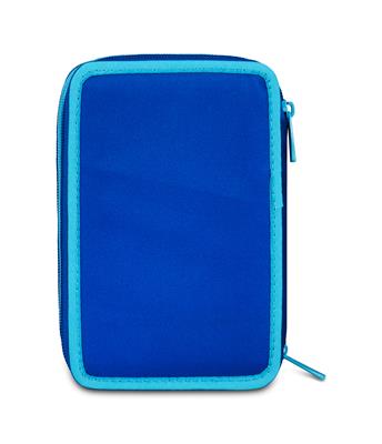 Astuccio 3 Zip Tralalero Tralala Skifidol Italian Brainrot Blu E